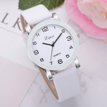 Женские наручные часы Lvpai, повседневные кварцевые аналоговые часы с кожаным ремешком для женщин, минималистичные часы для женщин, relogio feminino 2024 - купить недорого