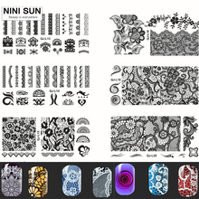 2016 Новинка 22 конструкции рисунок для нейл-арта штамп, пластины для стемпинга временный Маникюр штамп для ногтей пластины для стемпинга временный маникюр 2024 - купить недорого