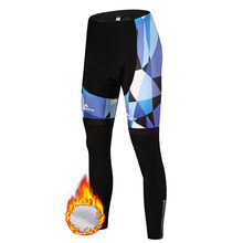MILOTO-pantalones de Ciclismo profesionales con almohadilla de Gel Coolmax 5D, mallas para bicicleta de montaña que mantienen el calor, invierno, novedad de 2020 2024 - compra barato