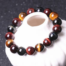 Fine JoursNeige Natural Color Tiger Eye Stone Bracelets 8-10mm Round Beads Crystal Bracelet for Men Women Lucky Bracelet Jewelry 2024 - buy cheap