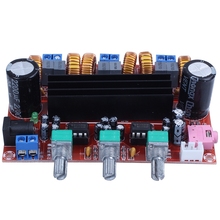 Amplifier Board TPA3116D2 50Wx2+100W 2.1 Channel Digital Subwoofer Power 12~24V 2024 - compre barato