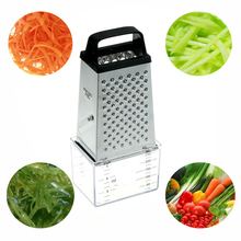 Food grade Colour Random 4 Sided Blades Cheese Vegetables Grater Carrot Cucumber Slicer Box Container Kitchenware Stainless 2024 - buy cheap