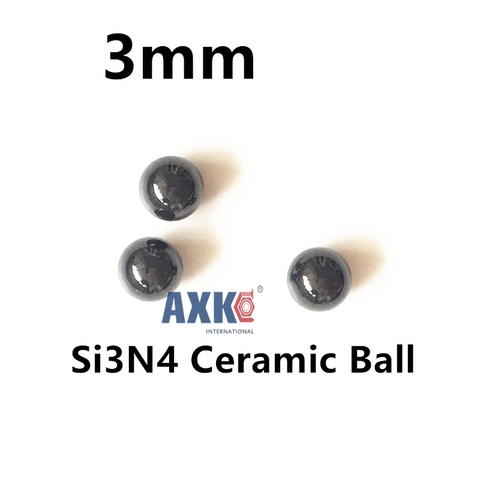 Бесплатная доставка 10 шт. 3 мм SI3N4 керамические шарики 10 шт. шарики из нитрида кремния, используемые в подшипнике/насосе/линейном слайдере/шариках valvs 3 мм G5 2022 - купить недорого