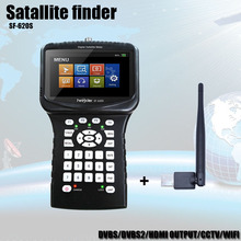 Satellite Finder Meter Support IPTV WIFI CCTV  Receiver Satellite Sat Finder Camera in CVBS DVB S2 4.3 inch LCD Screen 2024 - buy cheap