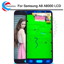 Super amoled test good For Samsung Galaxy A8 A8000 A800 A800F LCD Display Touch Screen Digitizer Full Assembly +Tracking Number 2024 - buy cheap