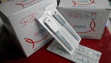 Agulhas de acupuntura estéril descartáveis, agulhas descartáveis para massagem, com certificação fda/ce, 0.16/0.18/0.20/0.22mm, 0.25 peças 2024 - compre barato