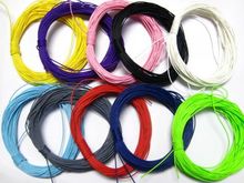 100 metros 10 colores mezclados color encerado poliéster cuerda hilo trenzado artesanía decorativo cuerda accesorios de joyería DIY 2024 - compra barato