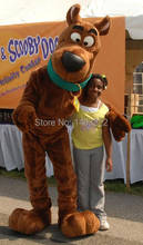 Brown Snoopyy Dog Scooby Doo Mascot Costume Mascot With Black Large Nose Cartoon Character Adult Fancy Dress  Free Ship 2024 - buy cheap