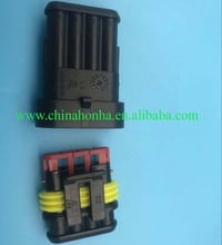 Cable eléctrico impermeable, conector automático de 4 pines, pieza de coche, conectores automotrices, fabricante HONGHUO 2024 - compra barato