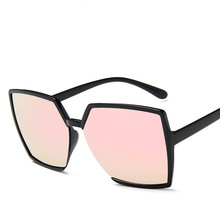 Модные шестиугольные солнцезащитные очки для женщин, цветные градиентные солнцезащитные очки, женские зеркальные очки с защитой UV400, Необычные Восьмиугольные солнцезащитные очки в стиле ретро 2024 - купить недорого