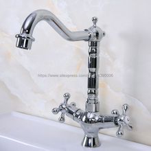 Bacia Torneira Do Banheiro Vanity Faucet Chrome Bica Giratória Vessel Sink Lavatory Torneiras Misturadoras Bnf922 2024 - compre barato
