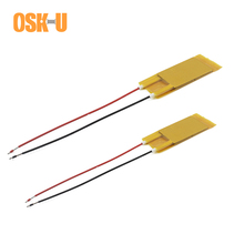 2PCS PTC Electric Heater Element 12V 35x8x3mm 60 Celsius Degree Insulated Film Constant Temperature PTC Heating Element 2024 - buy cheap