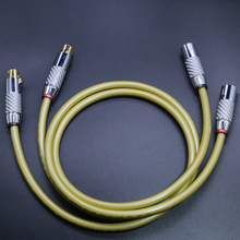 HI-END посеребренный XLR сбалансированный кабель HIFI XLR женский и мужской аудио кабель 2024 - купить недорого