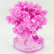 2019 90mm H Magical Artificial Sakura Trees Christmas Growing Paper Tree Japan Desktop Cherry Blossom Magic Kids Funny Toys 2PCS 2024 - buy cheap