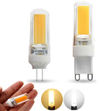 10PCS/Lot High quality 9W COB LED G4 G9 LED Bulb 360 Beam Angle Bombillas Replace 60W Halogen Chandelier Lights Mini Led Lamp 2024 - buy cheap