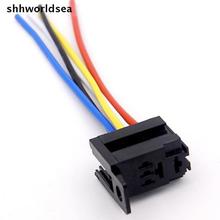 shhworldsea 10PCS Automotive Relay Sockets 5 Pin Mount, Series Relays 30A Auto relay connector plug  car relay holder 2024 - buy cheap