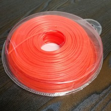 Aparador de pelos, 1 rolo de 2.4mm x 90m, fio longo redondo de nylon, laranja 2024 - compre barato