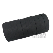 10PCS/lot 19mmx15M Universal Car Auto Wiring Harness Flannel Adhesive Felt Tape Black Cloth Fabric Tape Self Adhesive Felt Tape 2024 - buy cheap