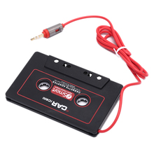 110cm Universal Black Car Stereo Audio Cassette Adapter For Phone MP3 CD Player Audio Tape Adapter 3.5mm Jack Plug 2024 - buy cheap