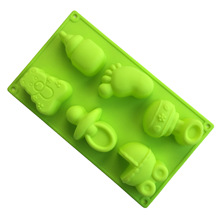 Cute Baby Care Series Shape Silicone Mold Soap, Fondant Candle Molds, Sugar Craft Tools, Chocolate Moulds, Cake Molds E083 2024 - buy cheap