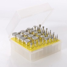 Large Size 50PCS/set Diamond Grinding Head Coated Grinder Head Drill Bur Grinder for Rotary Tools Free Shipping 2024 - buy cheap
