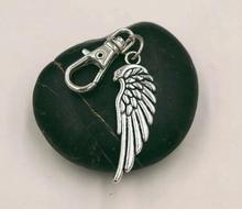 Vintage Eagle Feathers Keychain For Keys Car Purse Bag Charm Key Ring Handbag Couple lobster clasp Jewelry 2024 - buy cheap
