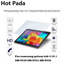 Hot Pada glass screen protector for samsung galaxy tab 4 10.1 SM-T530 T531 T535 anti-explosion protective tablet film 2024 - buy cheap