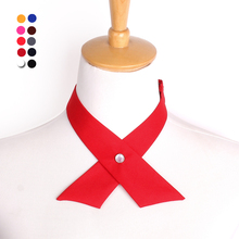 Suits Bow Ties For Women Polyester Cravats Fashion Bowtie for Party Groom Butterfly Adult Solid Bowties 2024 - buy cheap