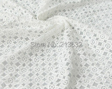 POp85-44 tela textil y accesorios, fino bordado en ordenador tela de algodón bordada algodón bordado encaje tela hilo 2024 - compra barato