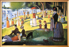 Sunday Afternoon on the Island of La Grande Jatte Georges Pierre Seurat Painting Handmade oil painting Reproduction High quality 2024 - buy cheap