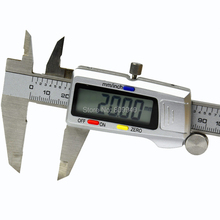 Calibrador Vernier Digital electrónico de 150mm y 6 pulgadas, Micrómetro de 0-150mm, calibre preciso, herramientas de medición de acero inoxidable 2024 - compra barato