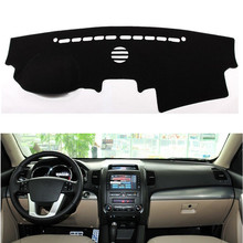For Kia Sorento 2009 - 2012 Car Dashboard Cover Mat Pad Anti-UV Sun Shade Instrument Protective Carpet Auto Styling Accessories 2024 - buy cheap