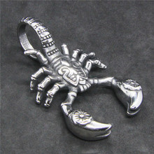 New Scorpion Man Pendant 316L Stainless Steel Fashion Fashion Hot Men Insect Pendant 2024 - buy cheap