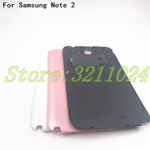 5,5 pulgadas para Samsung Galaxy Note 2 II N7100 N7102 reemplazo de la batería trasera cubierta de la puerta de la carcasa trasera para Samsung note2 caso 2024 - compra barato