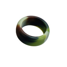 8mm Environmental Silicone Male Ring Women Hypoallergenic Camouflage Gold Glossy Black Sports Food Grade Finger Rings Size 6-12 2024 - buy cheap