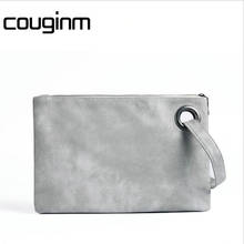 COUGINM Fashion women's Clutch Bag Leather Women Messenger Bags Clutch Evening Bag Female Clutches Handbags 2024 - buy cheap