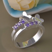 wholesale High quality silver plated Fashion jewelry rings WR-815 2024 - buy cheap