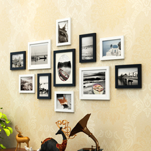 11 Pcs Set Black Photo Frames For Picture New Wooden Frames For Wall Wall Collage Photo Frame White Square Wooden Picture Frames Buy Cheap In An Online Store With Delivery Price Comparison Specifications Photos And