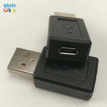 500pcs/lot USB Type A Male To Micro USB B Female Adapter Plug Converter Usb 2.0 To Micro Usb Connector for HTC Nokia Wholesale 2024 - купить недорого
