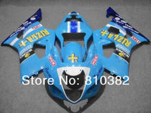 Motorcycle Fairing kit for GSXR1000 03 04 GSXR 1000 K3 2003 2004 Classical blue Injection mold Fairings set SX11 2024 - buy cheap