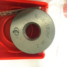 Anel calibre 9/16-18 unf 3a com rosca calibre 3a., anel de rosca sem mangas, 2 tamanhos 2024 - compre barato