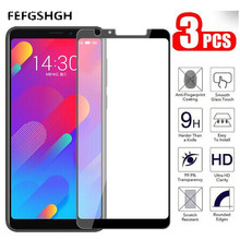 For Meizu V8 Glass Tempered Glass Film 9H Full Glue Full Cover Screen Protector For Meizu V8 Meilan M8 M813Q M813C 2024 - buy cheap