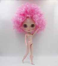 Free Shipping big discount RBL-621 DIY Nude Blyth doll birthday gift for girl 4colour big eye doll with beautiful Hair cute toy 2024 - buy cheap