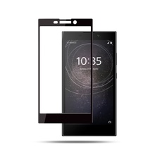 3D закаленное стекло для Sony Xperia L2 полное покрытие 9H защитная пленка Взрывозащищенная Защита экрана для Sony Xperia L2 2024 - купить недорого