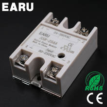 Solid State Relay Module SSR-25AA SSR-25 AA SSR 25A 80-250VAC Input to 24-380VAC Output Industry Control 2024 - buy cheap