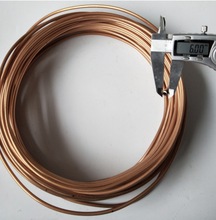 Diâmetro externo de 100m: 6mm de espessura de parede: 1mm tubo de cobre flexível para ar condicionado tubo de cobre 2024 - compre barato