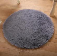 Free shipping High Quality Floor Mats Modern Shaggy Round Rugs and Carpets for Living Room Bedroom Carpet Rug for Home Yoga Mat 2024 - buy cheap