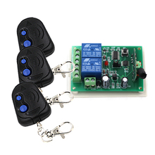 12 V 2CH Receptor 1 & 3 Transmissor interruptor de controle remoto Sem Fio way Trabalho é ajustável 150 M para garagem porta SKU: 5080