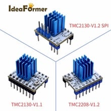 5 uds TMC2130 V1.1/V1.2SPI TMC2208 V1.2 motores paso a paso Controlador de motor paso a paso silencioso excelente en silencio la estabilidad protección para 3D impresora 2024 - compra barato