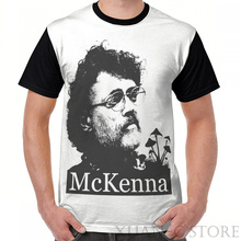 Moda verão impresso t camisa das mulheres topos tees mckenna gráfico camiseta engraçado manga curta tshirts 2024 - compre barato